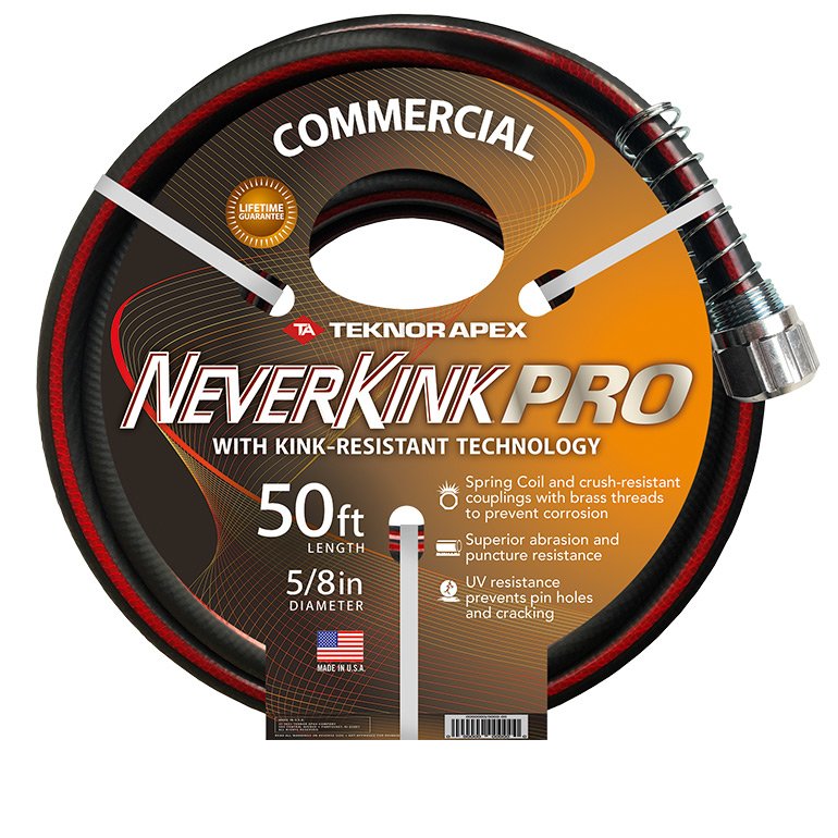 Teknor Apex, Teknor Apex NeverKink Pro 5/8" x 50' Commercial Duty Garden Hose