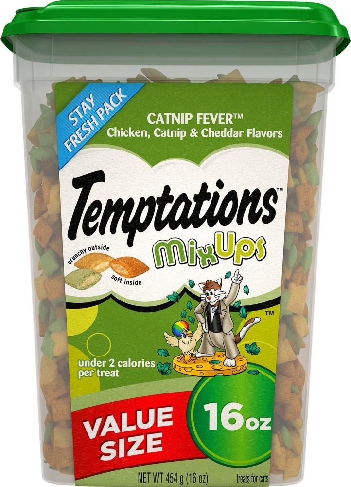 TEMPTATIONS, Temptations Mixups Catnip Fever Flavor Friandises pour chats