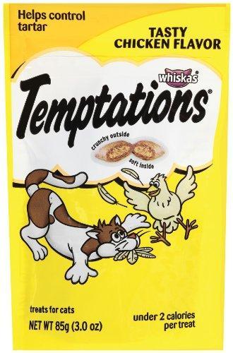 TEMPTATIONS, Temptations Tasty Chicken Flavor Cat Treats (friandises pour chats)