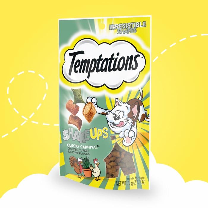 TEMPTATIONS, Temptations Treats ShakeUps Clucky Carnival