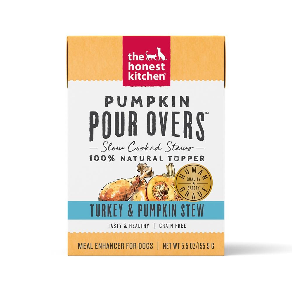 La cuisine honnête, The Honest Kitchen Pumpkin Pourvers - Ragoût de dinde et de citrouille