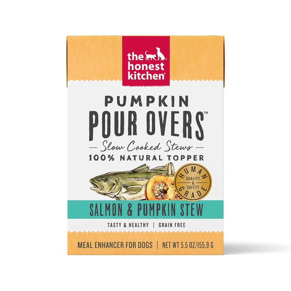 La cuisine honnête, The Honest Kitchen Pumpkin Pourvers - Ragoût de saumon et de citrouille