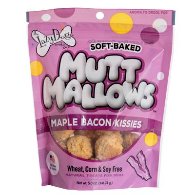 Lazy Dog Cookie Co., The Lazy Dog - Kissies au bacon et à l'érable pour Mutt Mallows