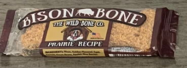 La société Wild Bone, The Wild Bone Company Bison Bone Prairie Recipe (Recette des os de bison des Prairies)