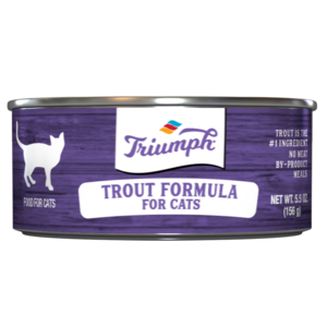 Triomphe, Triumph Trout Formula Croquettes pour chat en boîte