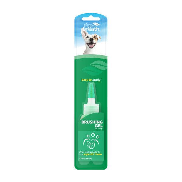 Tropiclean, TropiClean Fresh Breath Gel de brossage pour soins dentaires et bucco-dentaires pour animaux de compagnie