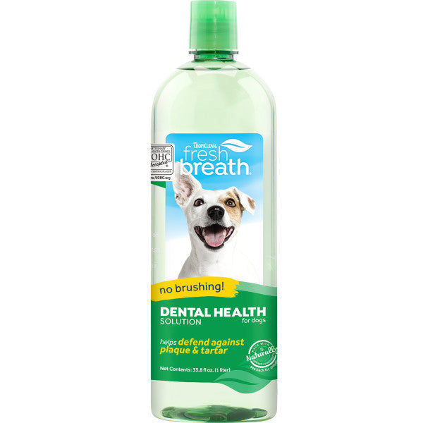 Tropiclean, TropiClean Fresh Breath Solution de santé dentaire pour chiens