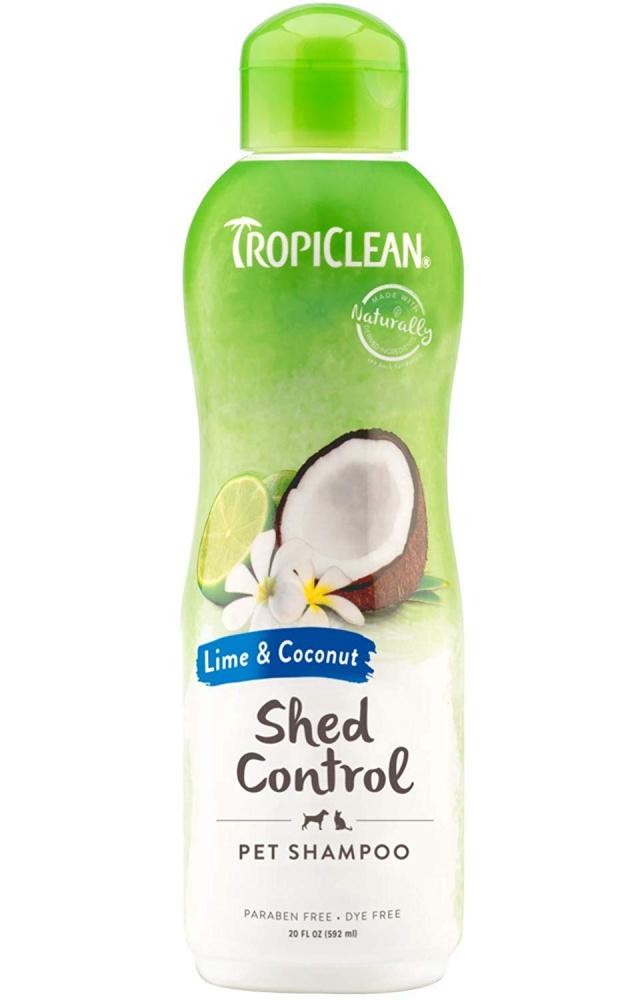 Tropiclean, TropiClean Lime & Coconut Shed Control Shampooing pour animaux de compagnie