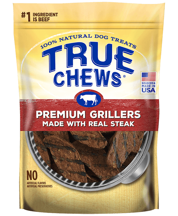 ccc, True Chews Premium Grillers with Real Steak Friandises pour chiens