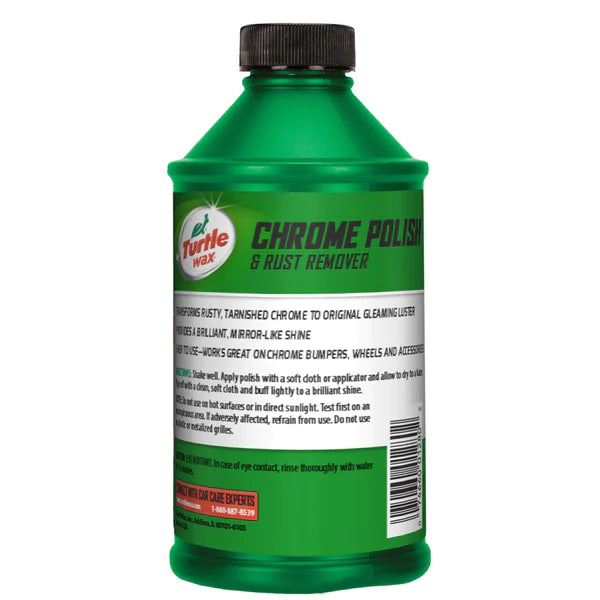 Turtle Wax, Turtle Wax Chrome Polish & Rust Remover (en anglais)