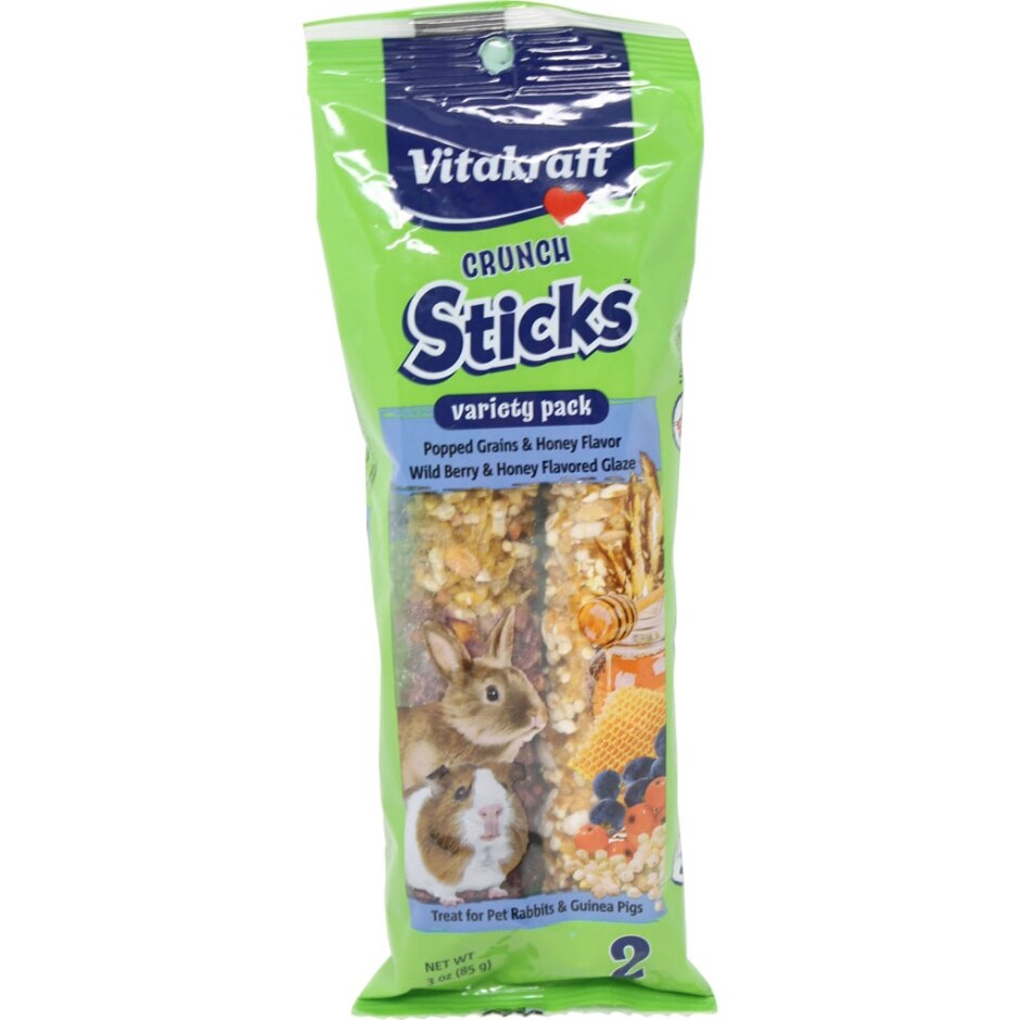 Vitakraft, VITAKRAFT CRUNCH STICKS PAQUET VARIÉ