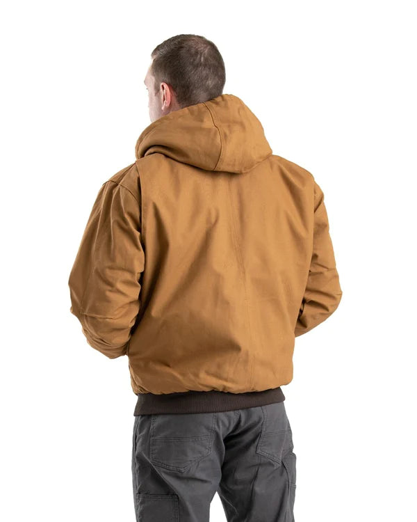 Berne, Veste de travail active à capuche Heritage Duck pour hommes