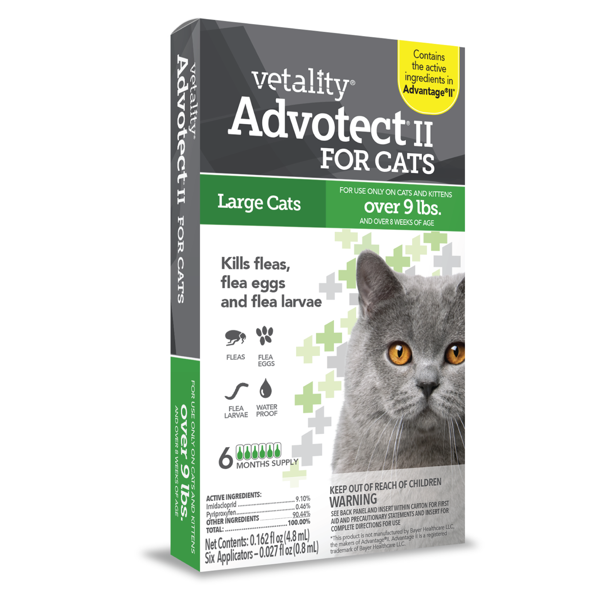 Tevra Brands, Vetality Advotect II pour les chats