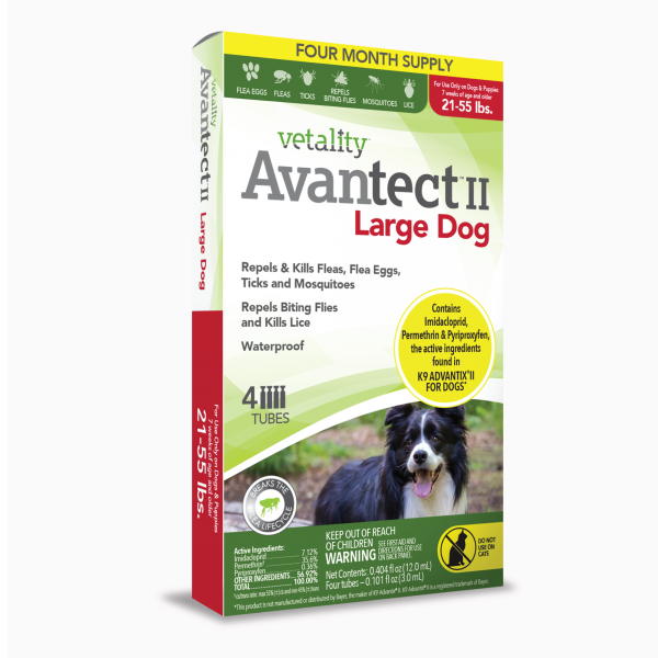 Tevra Brands, Vetality Avantect II pour chiens