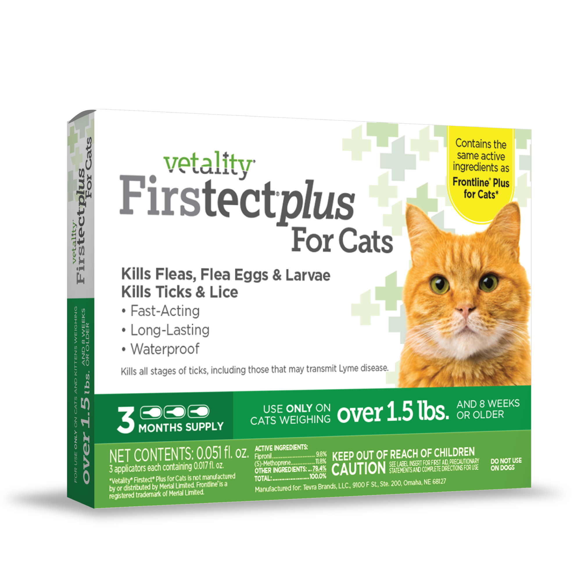 Tevra Brands, Vetality Firstect Plus pour les chats