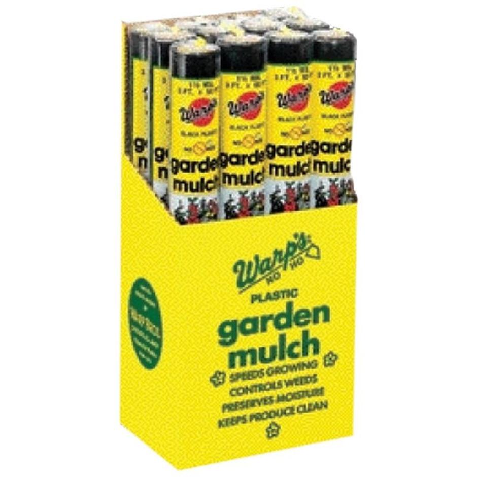 WARP'S, WARP'S NO-HOE GARDEN MULCH 1.5 MIL