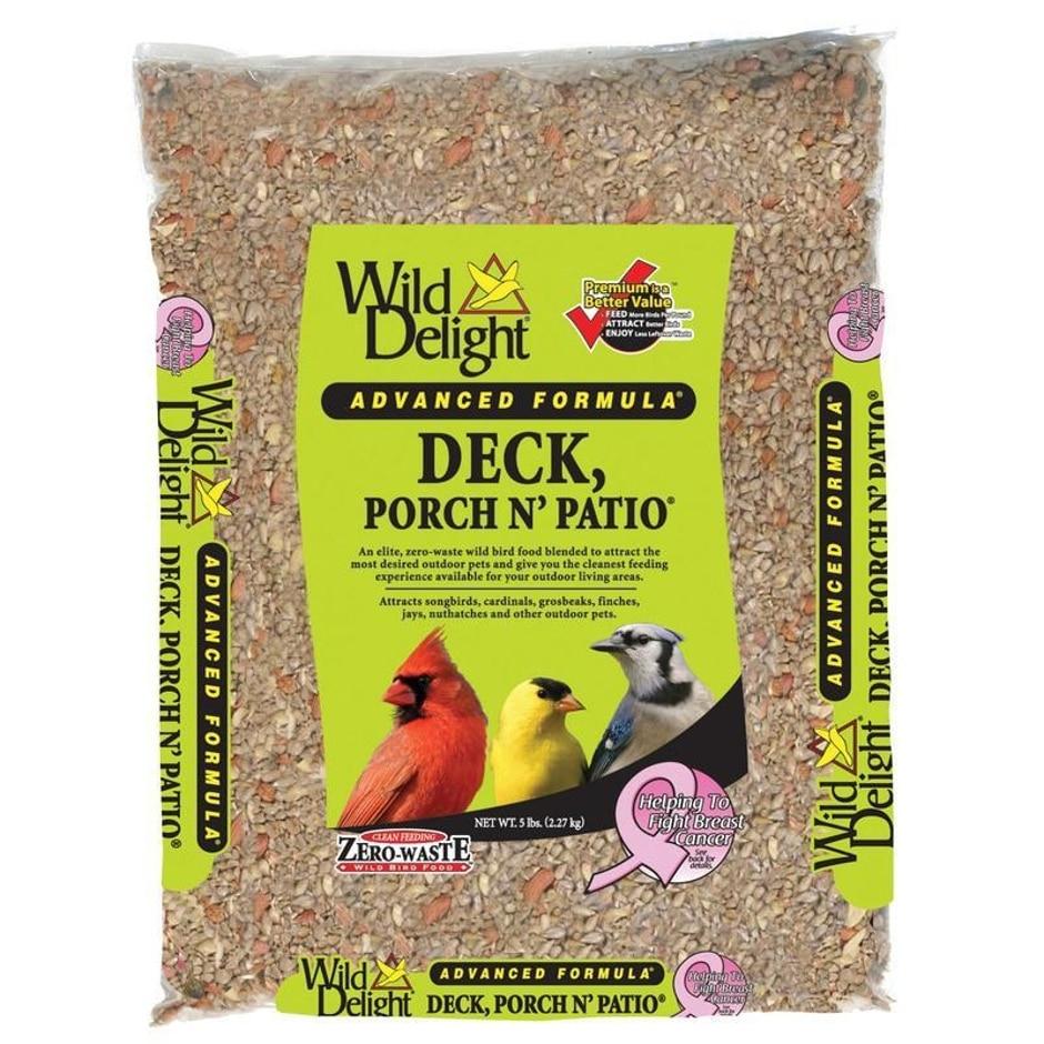 Délice sauvage, WILD DELIGHT DECK, PORCH N' PATIO NOURRITURE POUR OISEAUX SAUVAGES