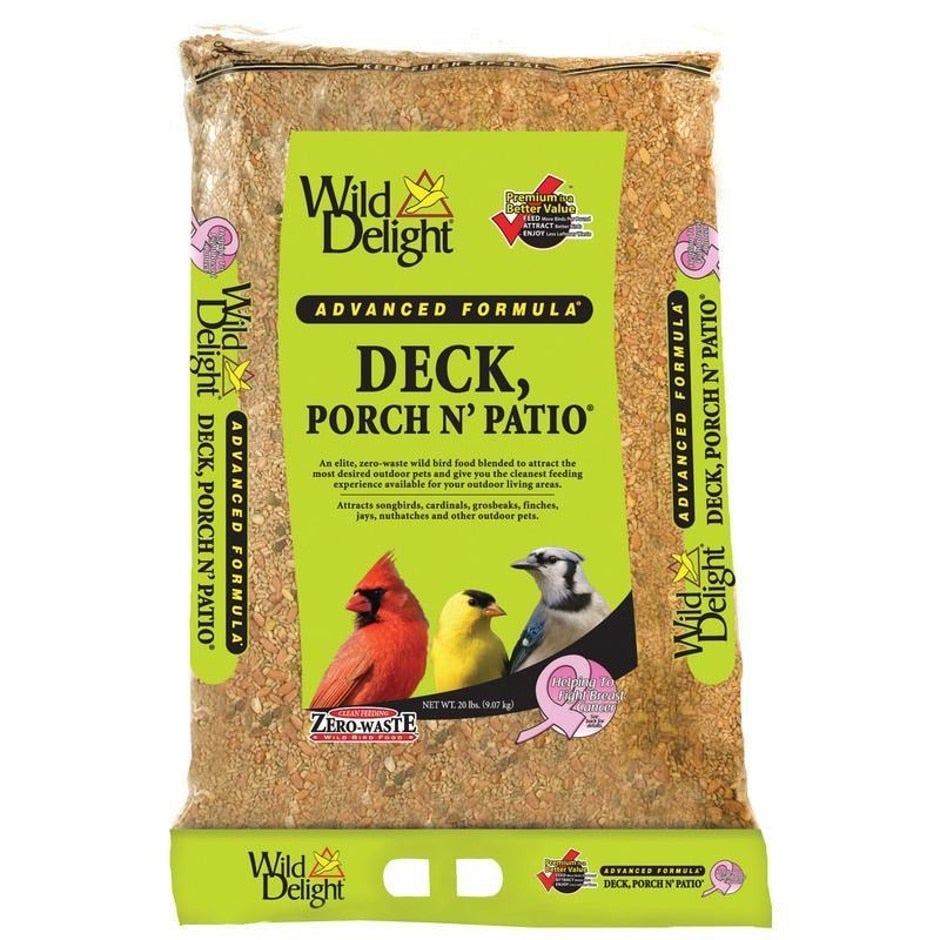 Délice sauvage, WILD DELIGHT DECK, PORCH N' PATIO NOURRITURE POUR OISEAUX SAUVAGES