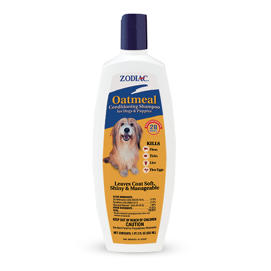 Wellmark International, Wellmark International ZODIAC® SHAMPOOING CONDITIONNANT À L'AVOINE POUR CHIENS ET CHIPS