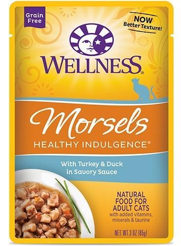 Bien-être, Wellness Healthy Indulgence Natural Grain Free Morsels with Turkey and Duck in Savory Sauce (Morsels naturels sans grains avec dinde et canard dans une sauce savoureuse)