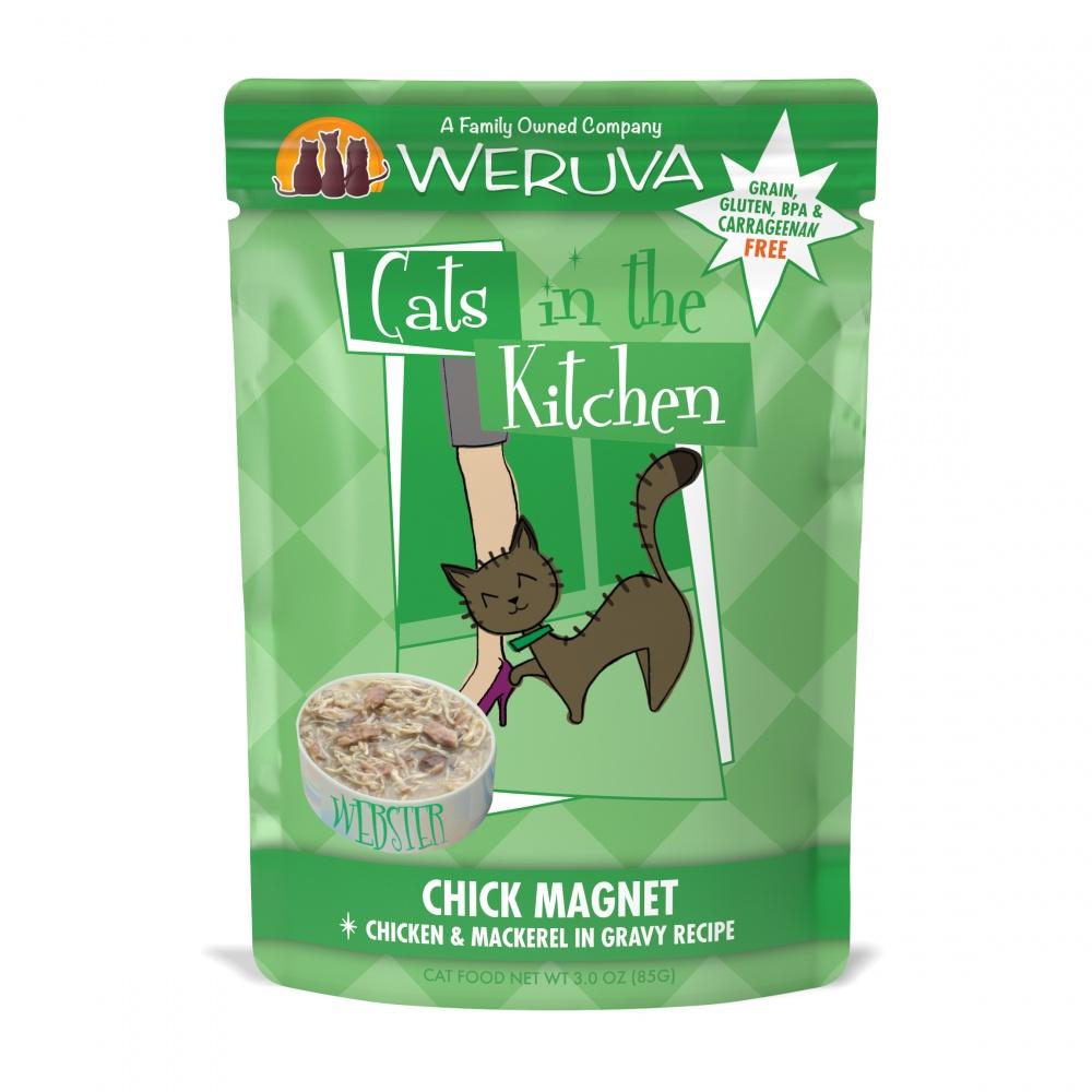 Weruva, Weruva Cats In the Kitchen Chick Magnet Pouches Wet Cat Food (nourriture humide pour chats)