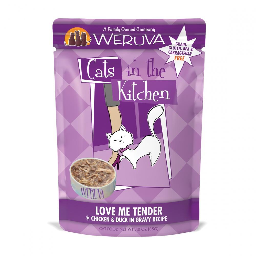 Weruva, Weruva Cats In the Kitchen Love Me Tender Pouches nourriture humide pour chats