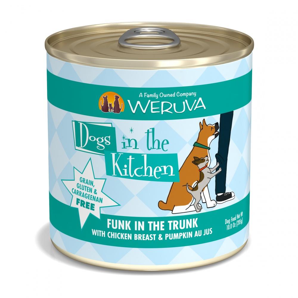 Weruva, Weruva Dogs in the Kitchen Funk in the Trunk Croquettes pour chien sans céréales au poulet et au potiron