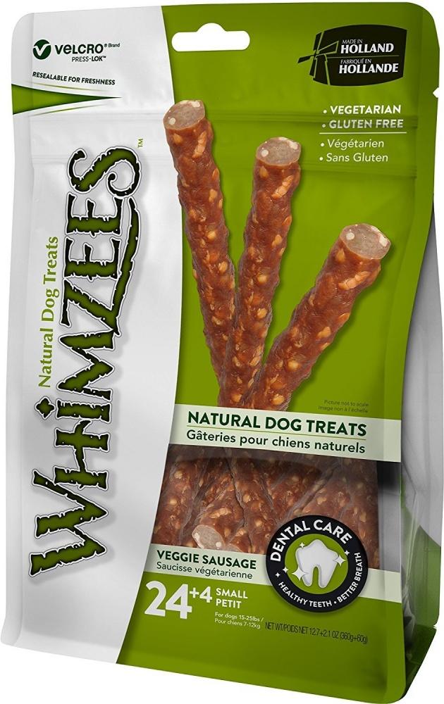 Whimzees, Whimzees Veggie Sausage Dental Chew Dog Treats (gâteries pour chiens)