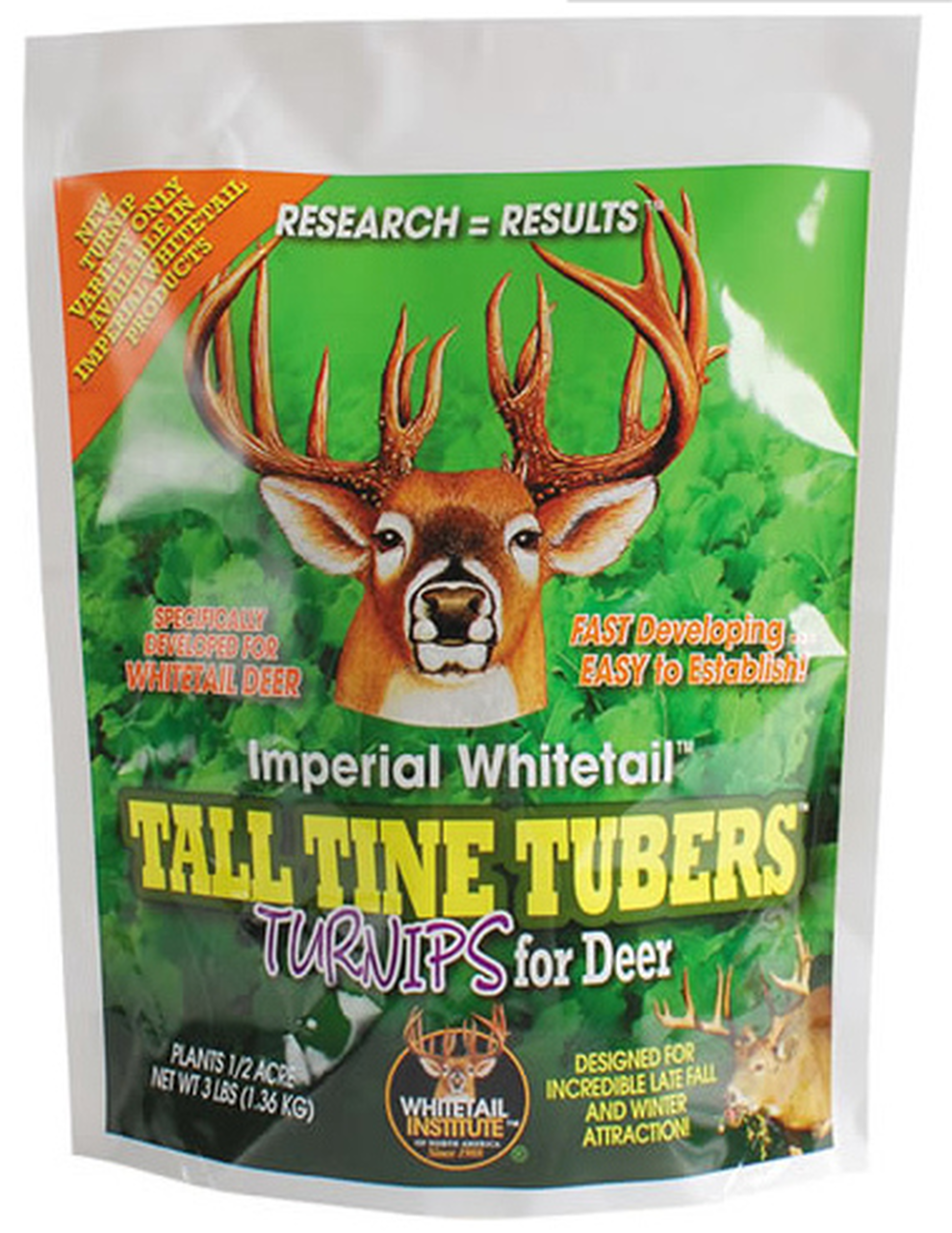 Queue de Whitet impériale, Whitetail Institute Tall Tine Tubers (annuelle)