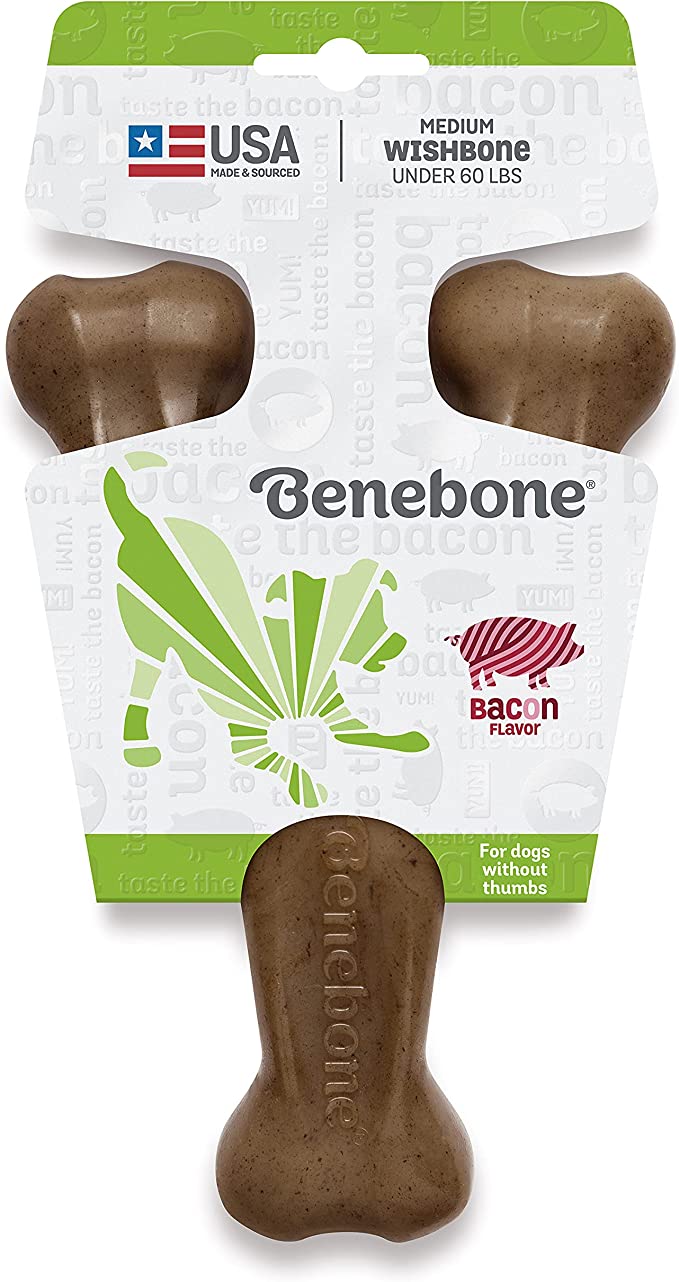 Benebone, Wishbone, bacon, moyen