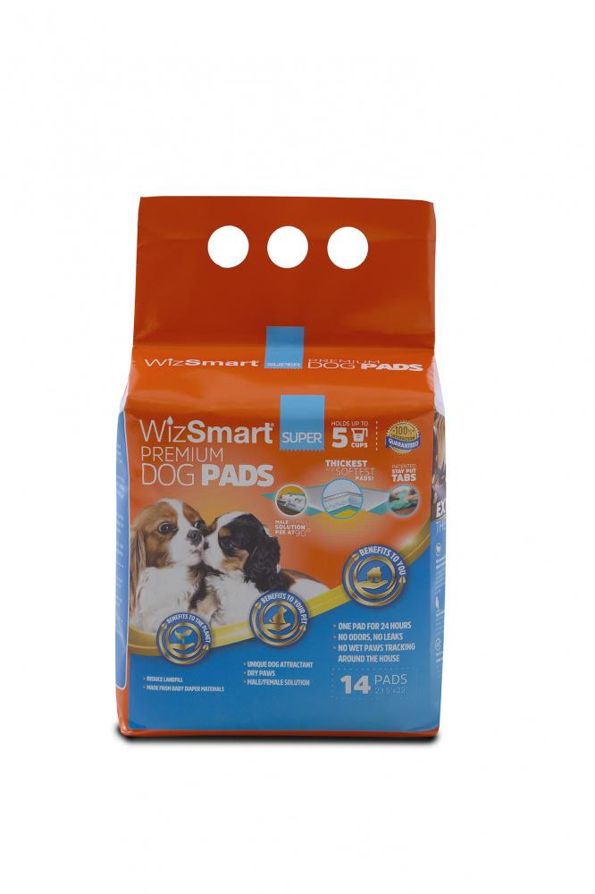 WizSmart, WizSmart Super All Day Dry Premium Dog Pads (coussinets pour chiens)