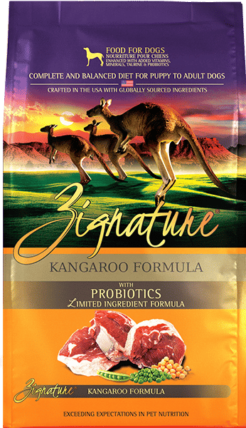 Zignature, Zignature Limited Ingredient Diet Kangaroo Formula croquettes pour chien