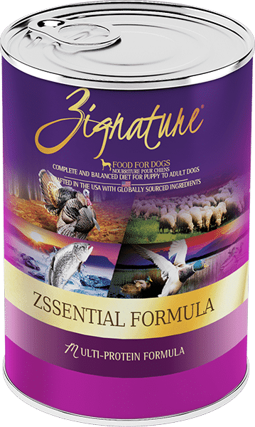 Zignature, Zignature Zsssential Formula nourriture humide pour chiens