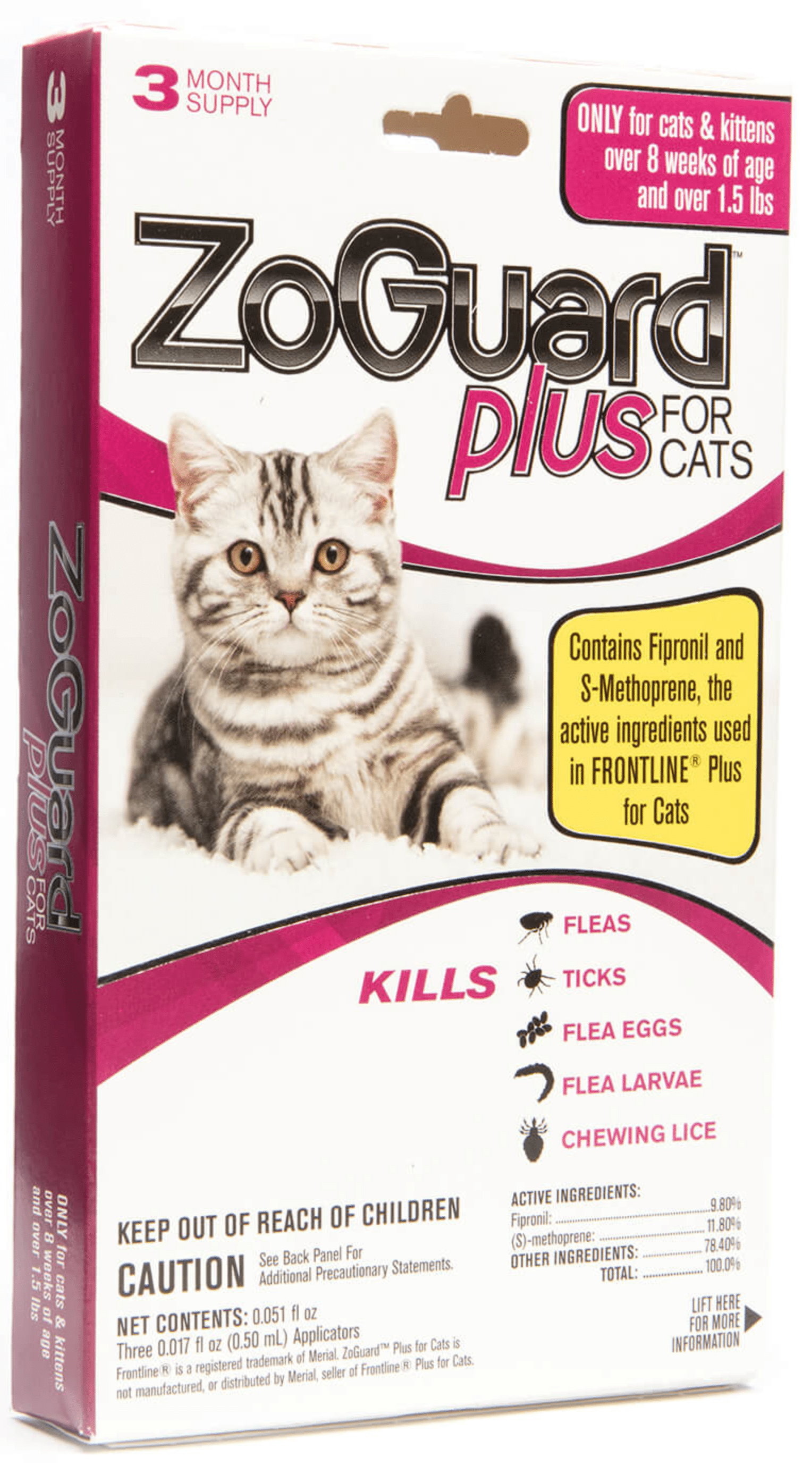 ZoGuard, ZoGuard Plus pour chats