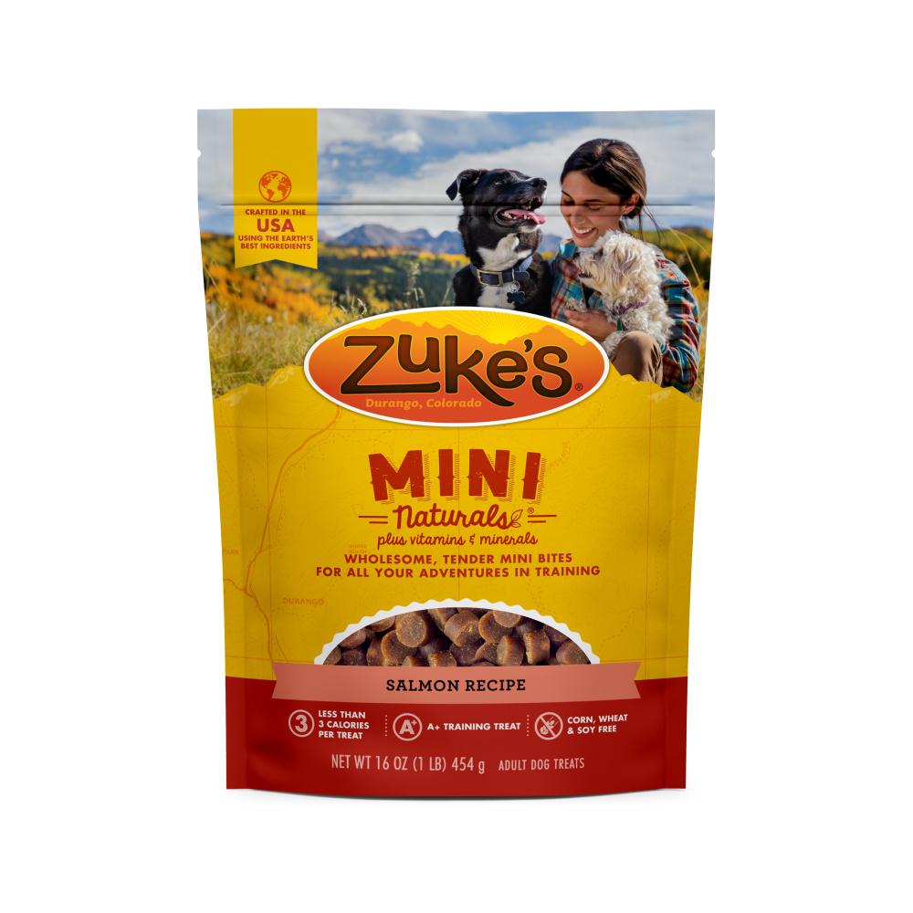 Zukes, Zukes Salmon Mini Naturals Friandises pour chiens